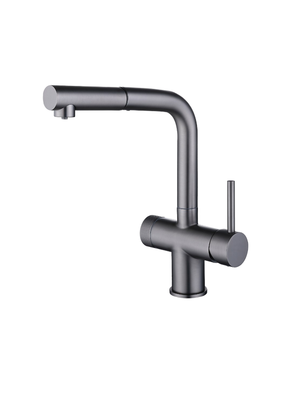 Смеситель для кухни Emar PVD ЕС - 7026 PVD Dark