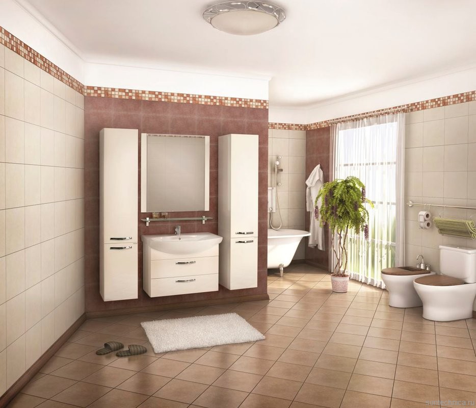 Зеркало AQUATON Ария 80 белое