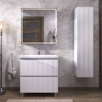 Тумба с раковиной Vigo Finlay 80 белая