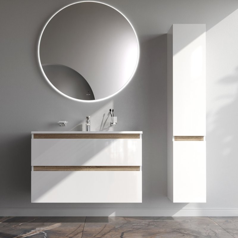 Мебель для ванной комнаты AM.PM X-Joy 100 подвесная, белый глянец