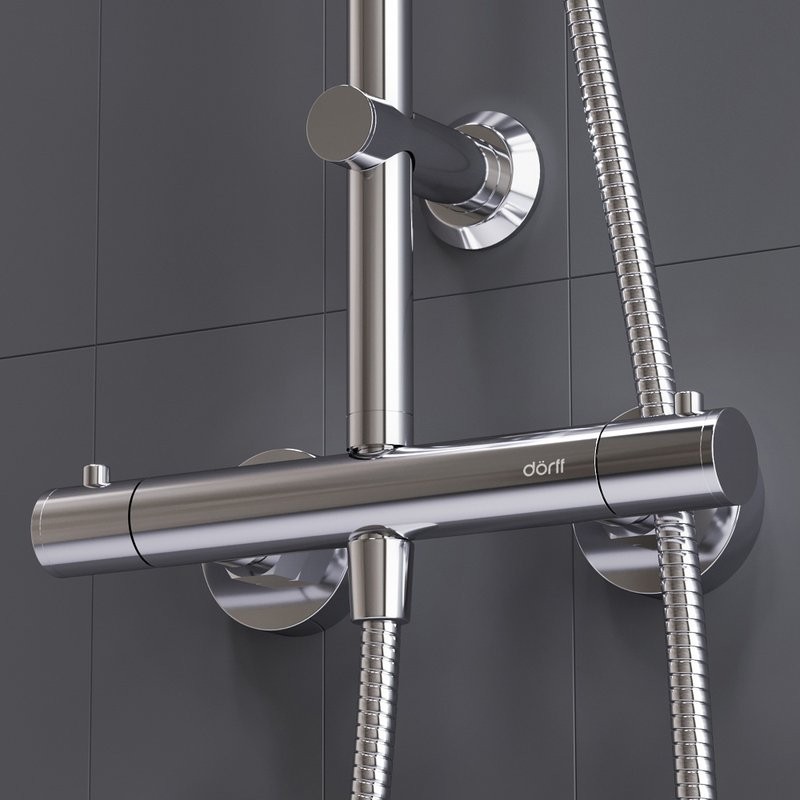 Душевая стойка Dorff Futura D0710400 хром