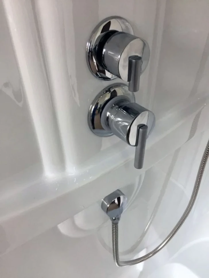 Душевая кабина Royal Bath BP RB8100BP2-T-L с высоким поддоном, с сиденьем