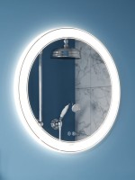 Зеркало круглое Alavann Solis 60 с подсветкой, с антизапотеванием