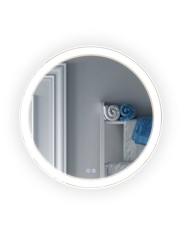 Зеркало круглое Alavann Solis 60 с подсветкой, с антизапотеванием