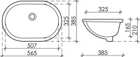 Раковина Ceramicanova Element CN6044