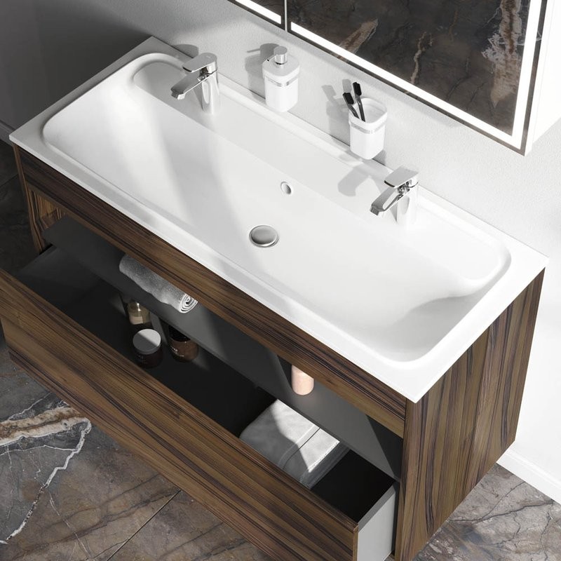 Тумба с раковиной AM.PM Func 120 дуб крафт