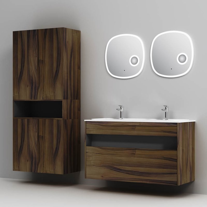 Тумба с раковиной AM.PM Func 120 дуб крафт