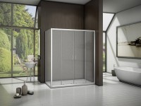 Душевой уголок Good Door Latte Latte WTW-TD+SP-100-G-WE 160х100