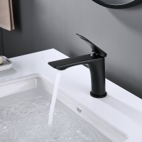 Смеситель для раковины Shevanik S9101H черный