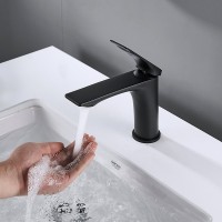 Смеситель для раковины Shevanik S9101H черный