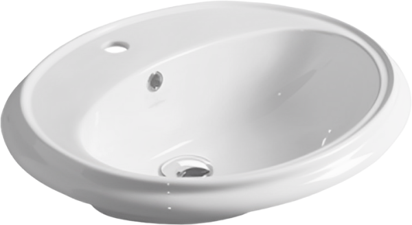 Раковина Simas Arcade AR859bi*1 61 см, 1 отверстие под смеситель