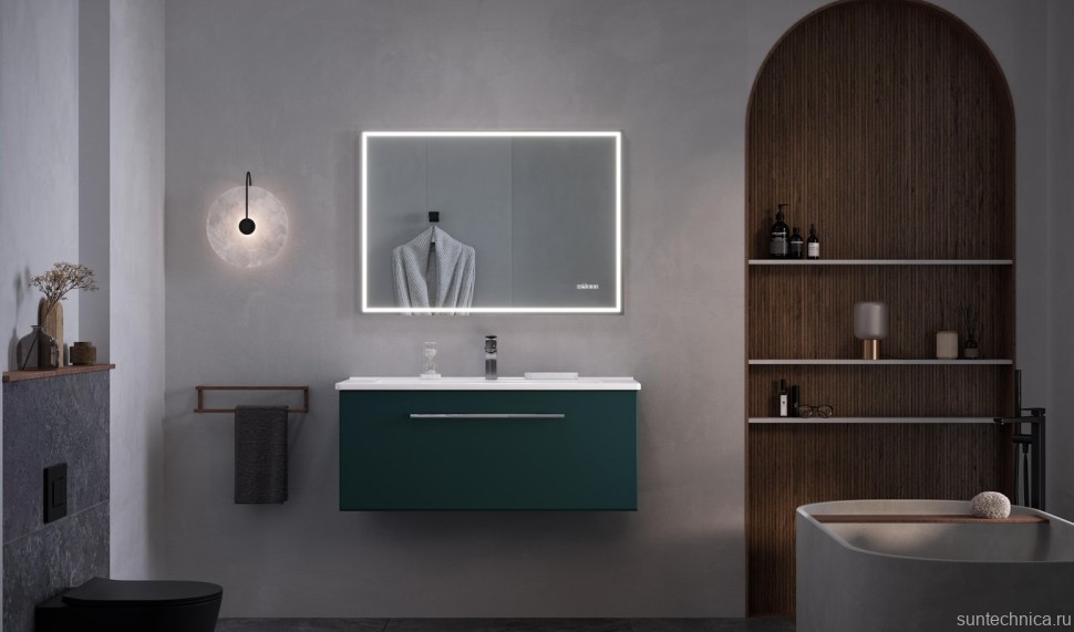 Тумба под раковину без столешницы Velvex Posse 105 верде