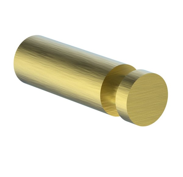 Крючок Wonzon & Woghand Easy WW-8105-2-BG брашированное золото, на шурупах