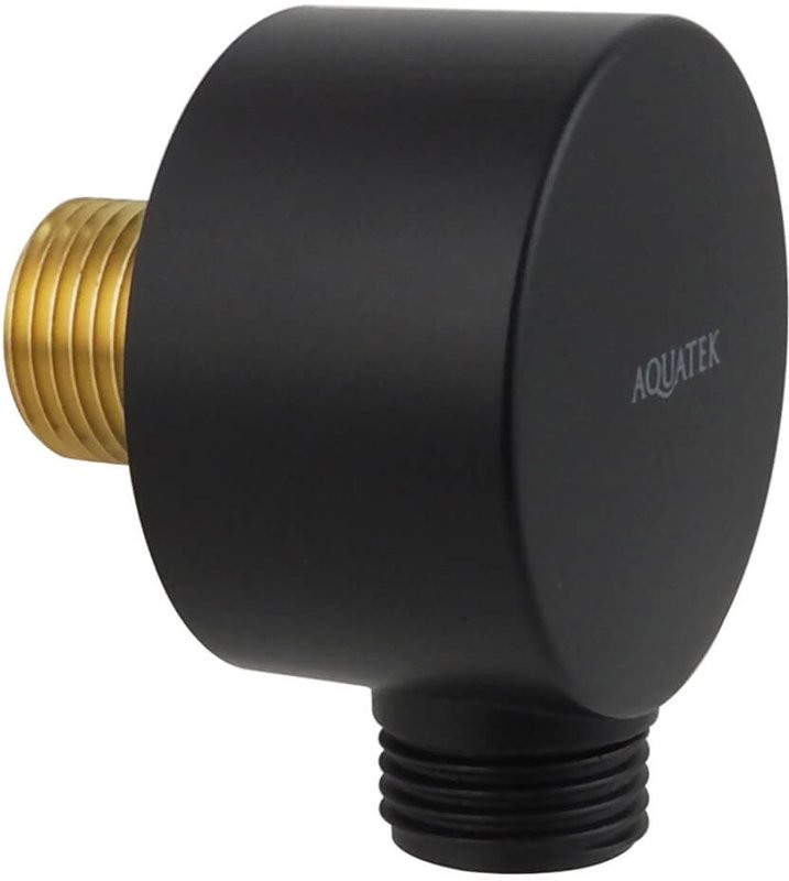 Шланговое подключение AQUATEK AQ2454MB матовое черное