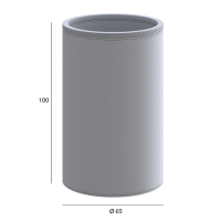 Стакан для зубных щеток Boheme Uno 10982-CB медь Стакан для зубных щеток Boheme Uno 10982-CB медь