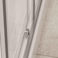 Душевой уголок Niagara Nova NG-6681-08 100x80, профиль хром, стекло прозрачное