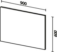 Мебель для ванной комнаты Sanvit Бруно 2 90