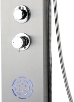 Душевая панель beWash BV4TMSP9776 с термостатическим смесителем, матовый хром