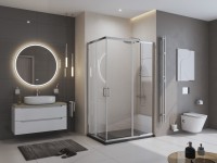 Поддон для душа BelBagno Uno AH 120х80, черный матовый, с сифоном