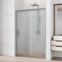 Душевая дверь в нишу Kubele DE019 D2-MAT-MT 175 см, профиль матовый хром