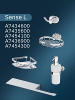 Держатель для туалетной бумаги AM.PM Sense L A74341400 Держатель для туалетной бумаги AM.PM Sense L A74341400