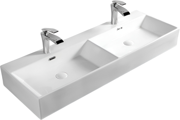 Накладная раковина SantiLine SL-2114 белая