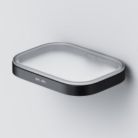 Мыльница AM.PM Func A8F34222 настенная, стеклянная, черная