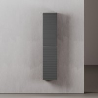 Шкаф пенал для ванной Sancos Folk 35 универсальный, grey soft