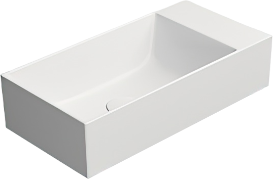 Раковина маленькая в туалет GSI Kube X 9486F111 50х25 см