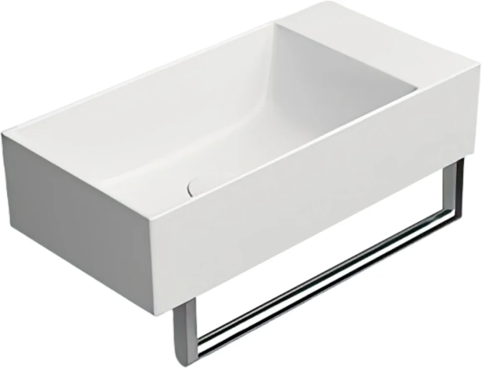 Раковина маленькая в туалет GSI Kube X 9486F111 50х25 см
