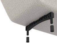 Акриловая ванна WHITECROSS Wave Slim 130x70 см, встраиваемая, белый глянец, на ножках