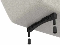 Акриловая ванна WHITECROSS Wave Slim 130x70 см, встраиваемая, белый глянец, на ножках
