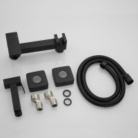 Гигиенический душ Shevanik S137H со смесителем, черный