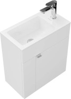 Тумба с раковиной KERAMA MARAZZI 50 белая глянцевая
