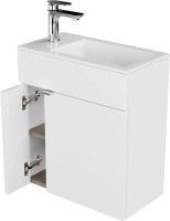 Тумба с раковиной KERAMA MARAZZI 50 белая глянцевая