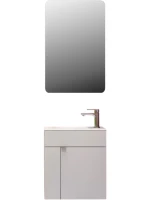 Тумба с раковиной KERAMA MARAZZI 50 белая глянцевая