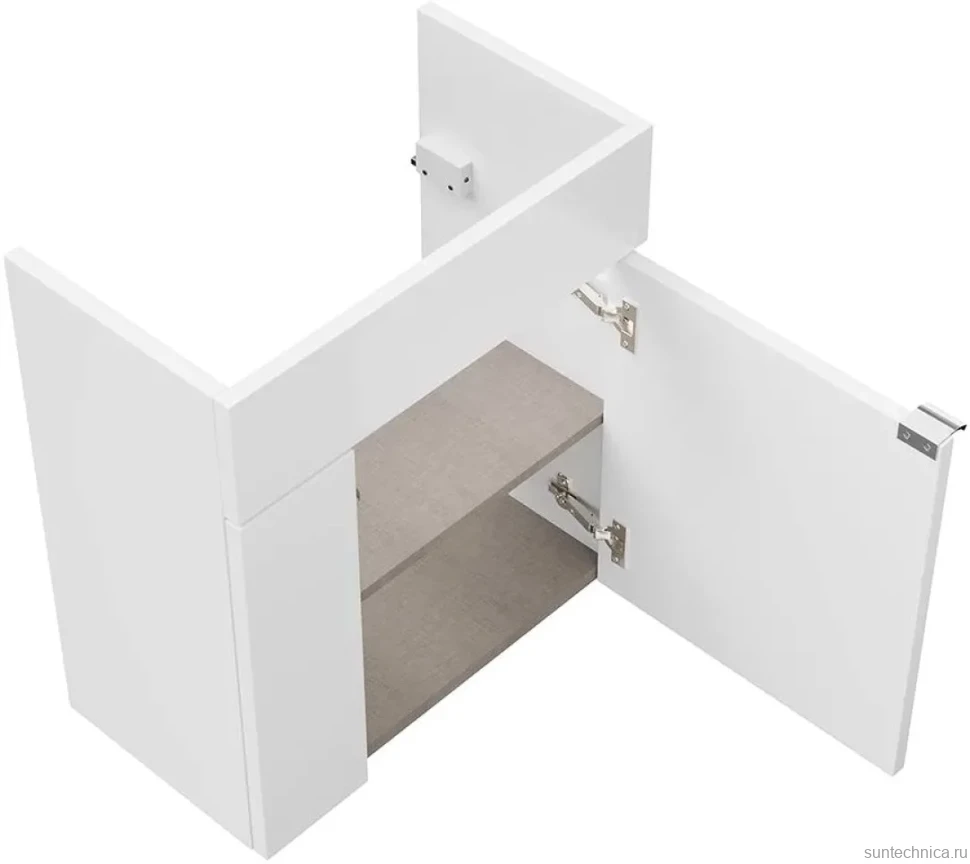 Тумба с раковиной KERAMA MARAZZI 50 белая глянцевая