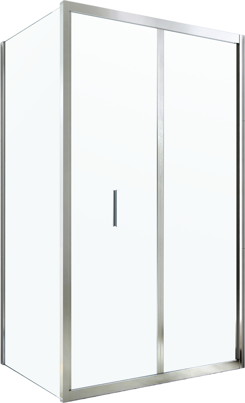 Душевой уголок Berges Legos LS-4 100х80 см, профиль хром