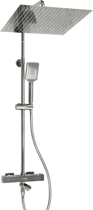 Душевая стойка Wasserkraft Aller A199.119.126.087.CH Thermo с термостатом, хром