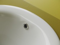 Раковина встраиваемая сверху Ceramicanova Sun овальная 515x455x200 мм с переливом цвет белый CN6080