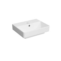 Раковина маленькая в туалет KERAMA MARAZZI Pro 40, глянцевая белая