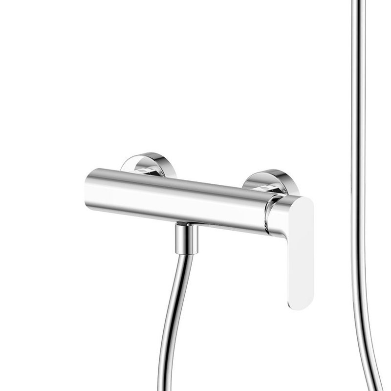 Смеситель для душа с душевым гарнитуром, Хром, AQUAme Monza AQM6313CR