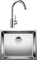 Комплект Мойка Blanco Andano 500-U + Смеситель Mida Silgranit 524201 Комплект Мойка Blanco Andano 500-U + Смеситель Mida Silgranit 524201