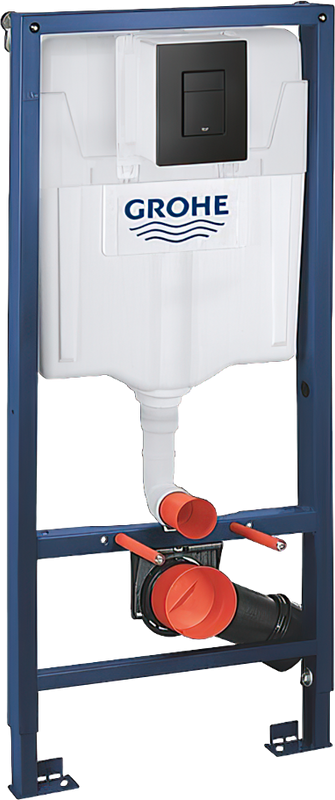 Комплект Унитаз подвесной VitrA Mia Round SmoothFlush 7510B003-0075 безободковый + Крышка 801-003-019 с микролифтом + Инсталляция Grohe Solido 38811KF0 3 в 1 с кнопкой смыва