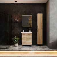 Мебель для ванной комнаты Onika Легран 50 напольная, дуб галифакс