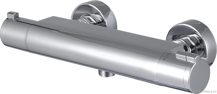 Душевой комплект Термостат Lemark Yeti LM7833C + Стойка LM8804C