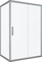 Душевой уголок Kubele DE019 R-CLN-CH 160х90 см, профиль хром