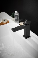 Смеситель для раковины BELZ B658 B10658-7 черный Смеситель для раковины BELZ B658 B10658-7 черный