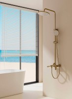 Душевая стойка Splenka S41 S41.24.03 сатин золотой Душевая стойка Splenka S41 S41.24.03 сатин золотой