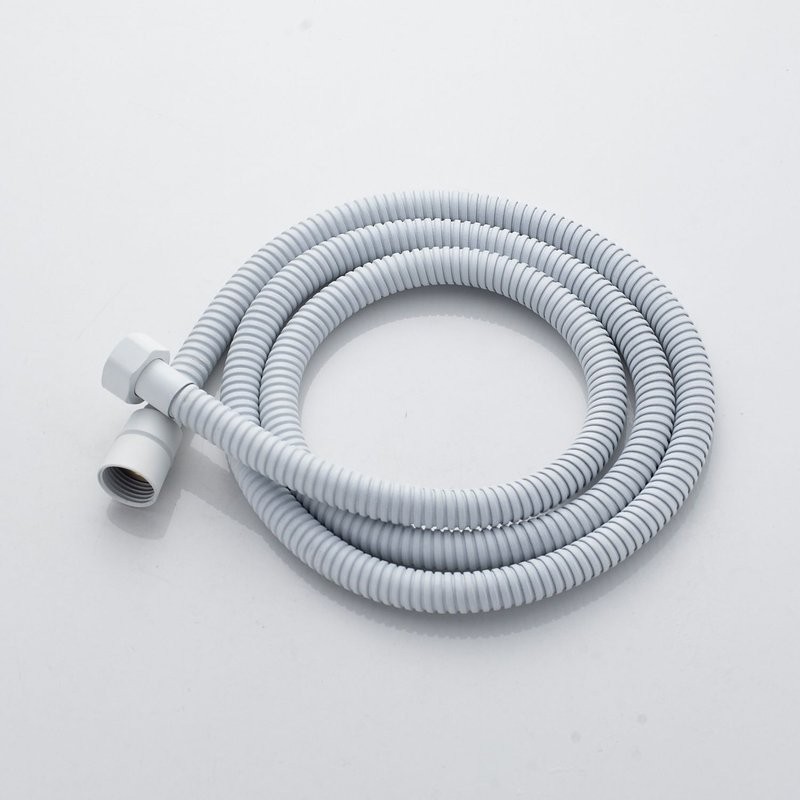 Смеситель для ванны с длинным изливом и лейкой (кран для ванны) Shevanik S4322C, белый